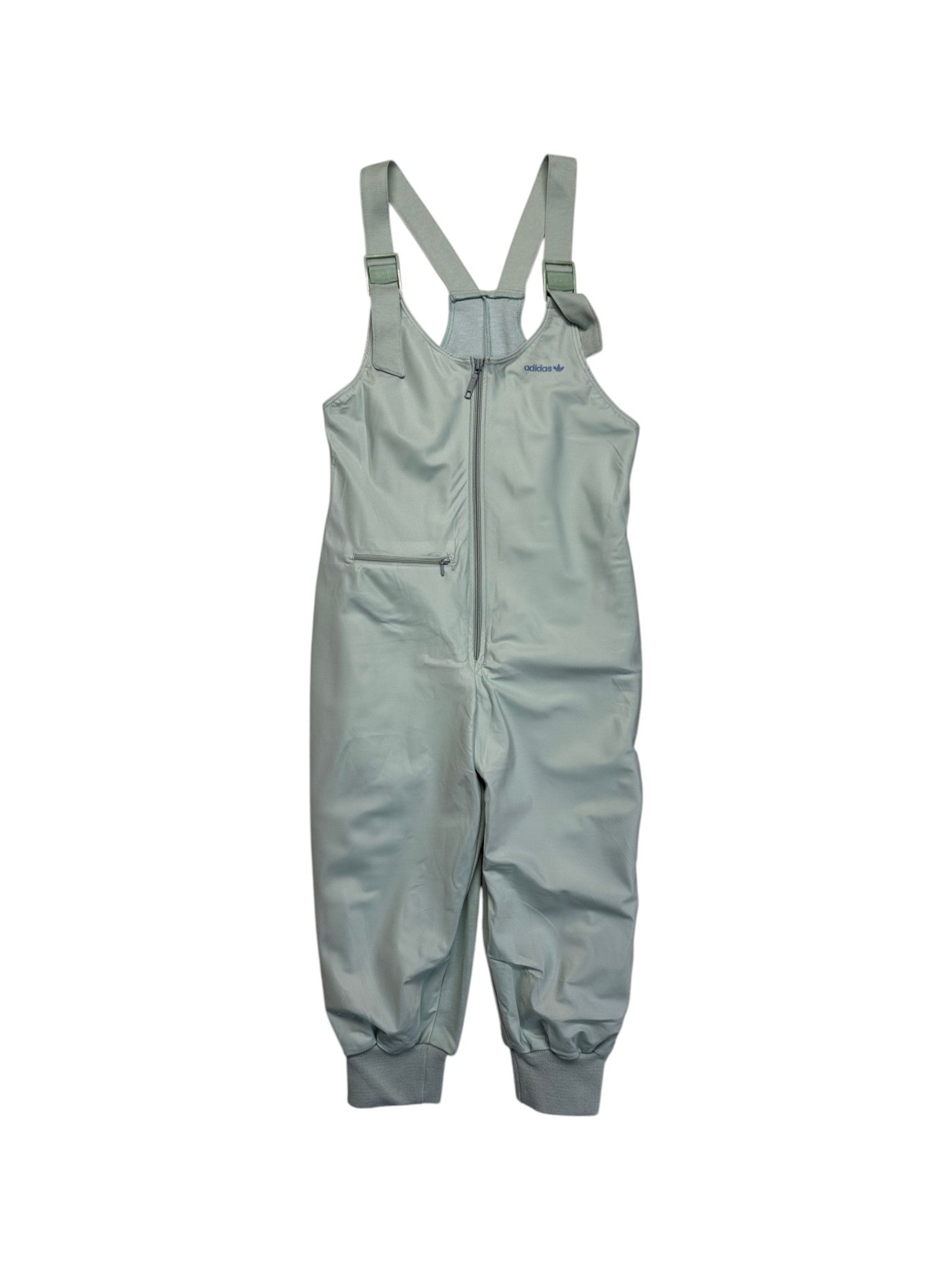 80s Adidas Damen Skianzug Made In Malta Mint Blau D42 L