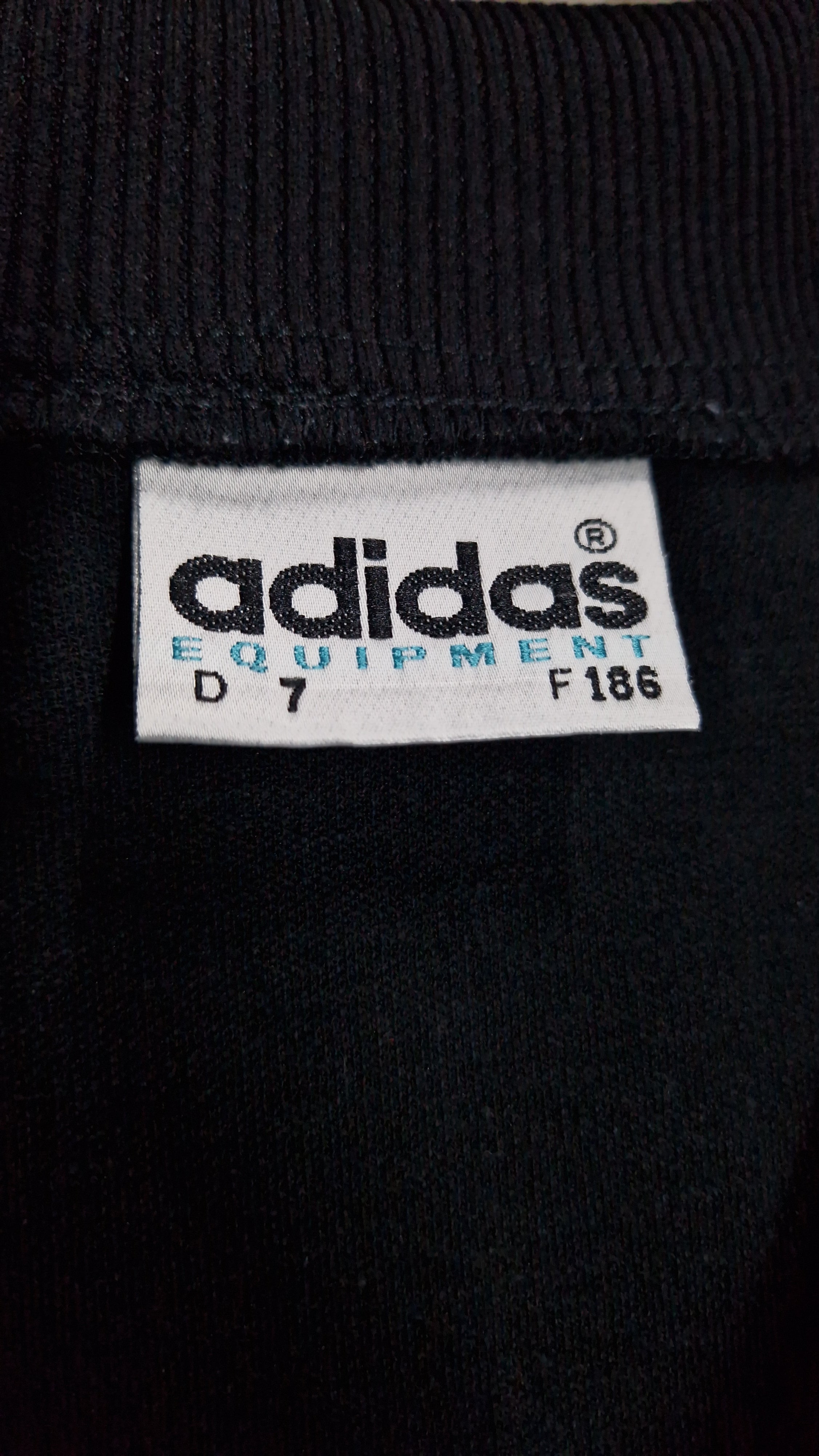 90s Adidas Equipment Overall Made In Damascus Syria Schwarz Grün D7 L