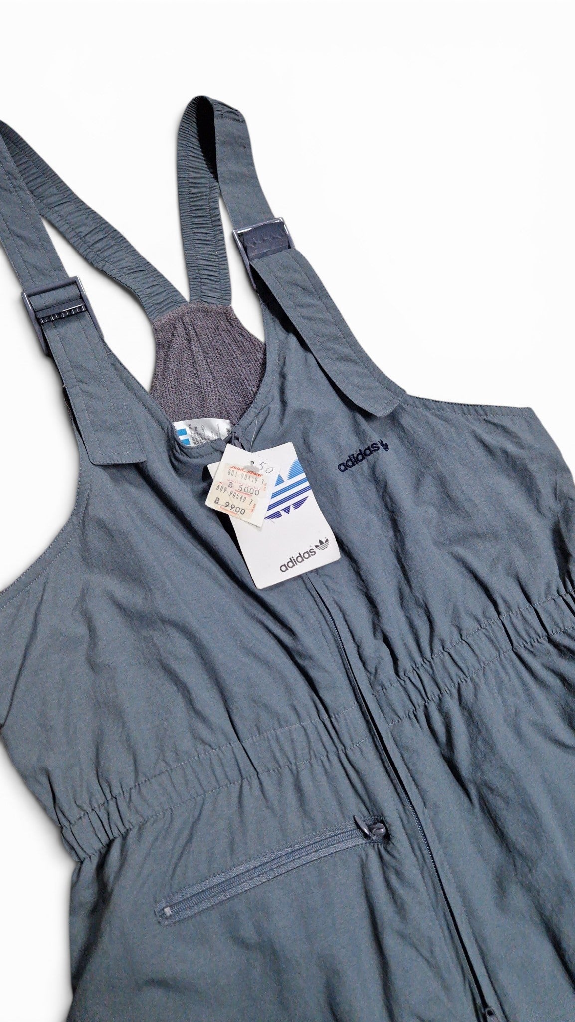 80s Adidas Ski Overall Deadstock Grau D50 M