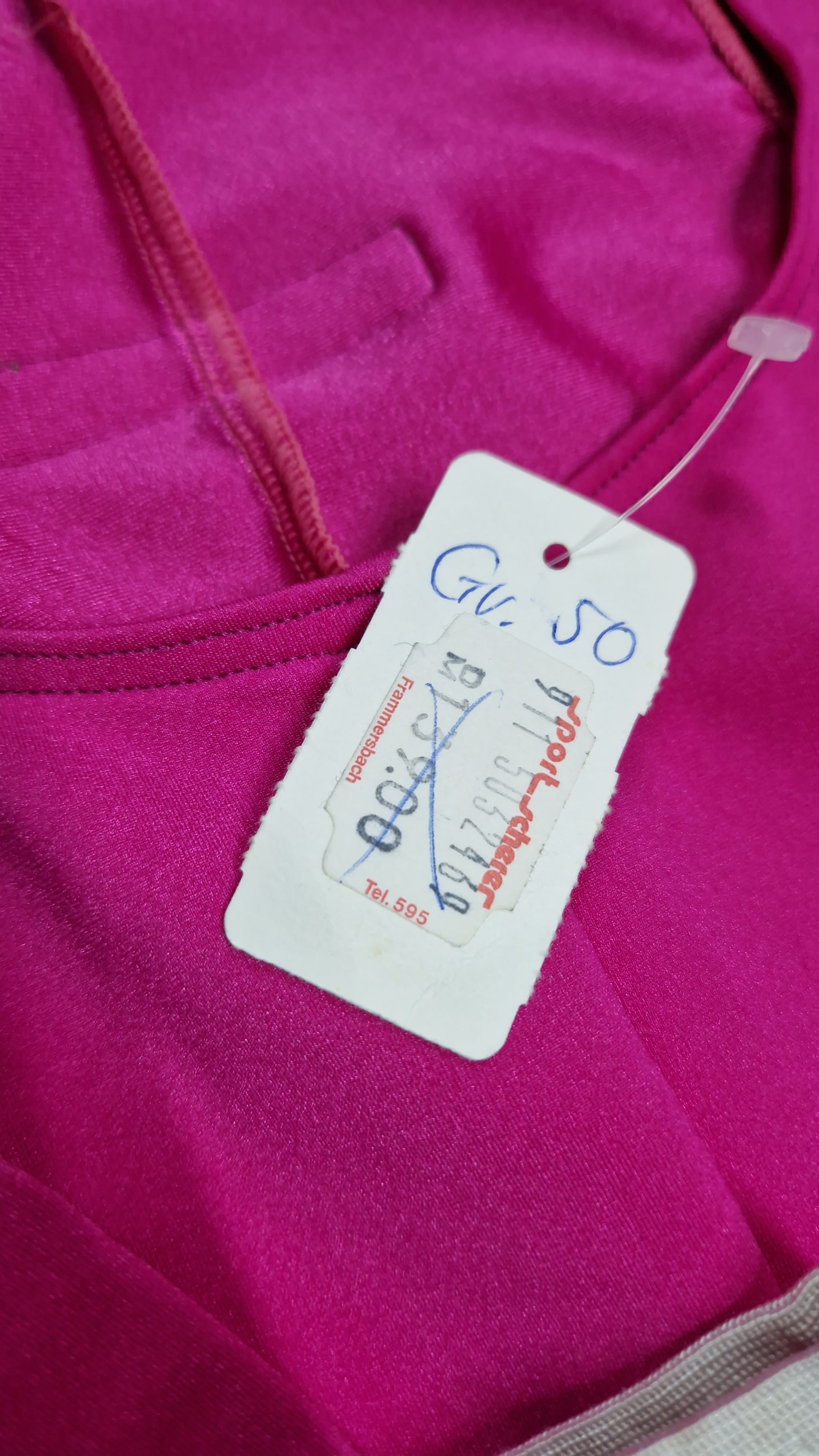 80s Adidas Ski Overall Deadstock Made In West Germany Rosa D50 M