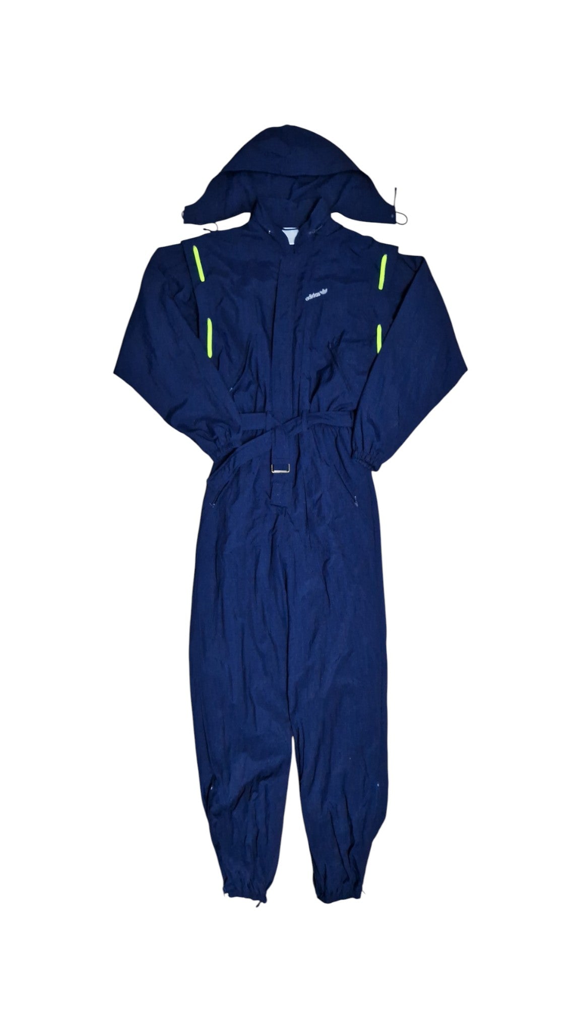 90s Adidas Overall Made In Hungary Dunkelblau D7 L