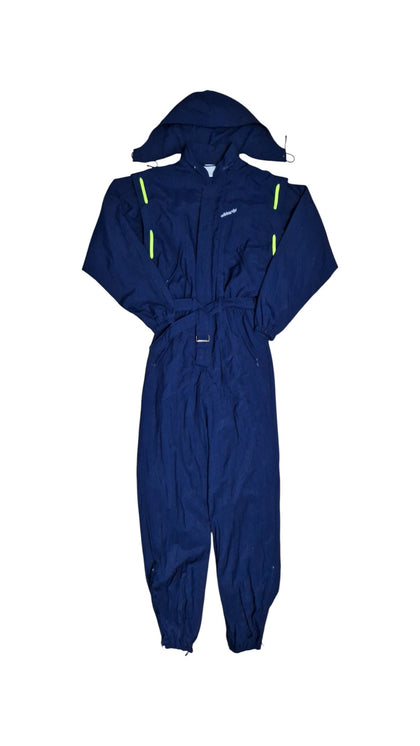 90s Adidas Overall Made In Hungary Dunkelblau D7 L