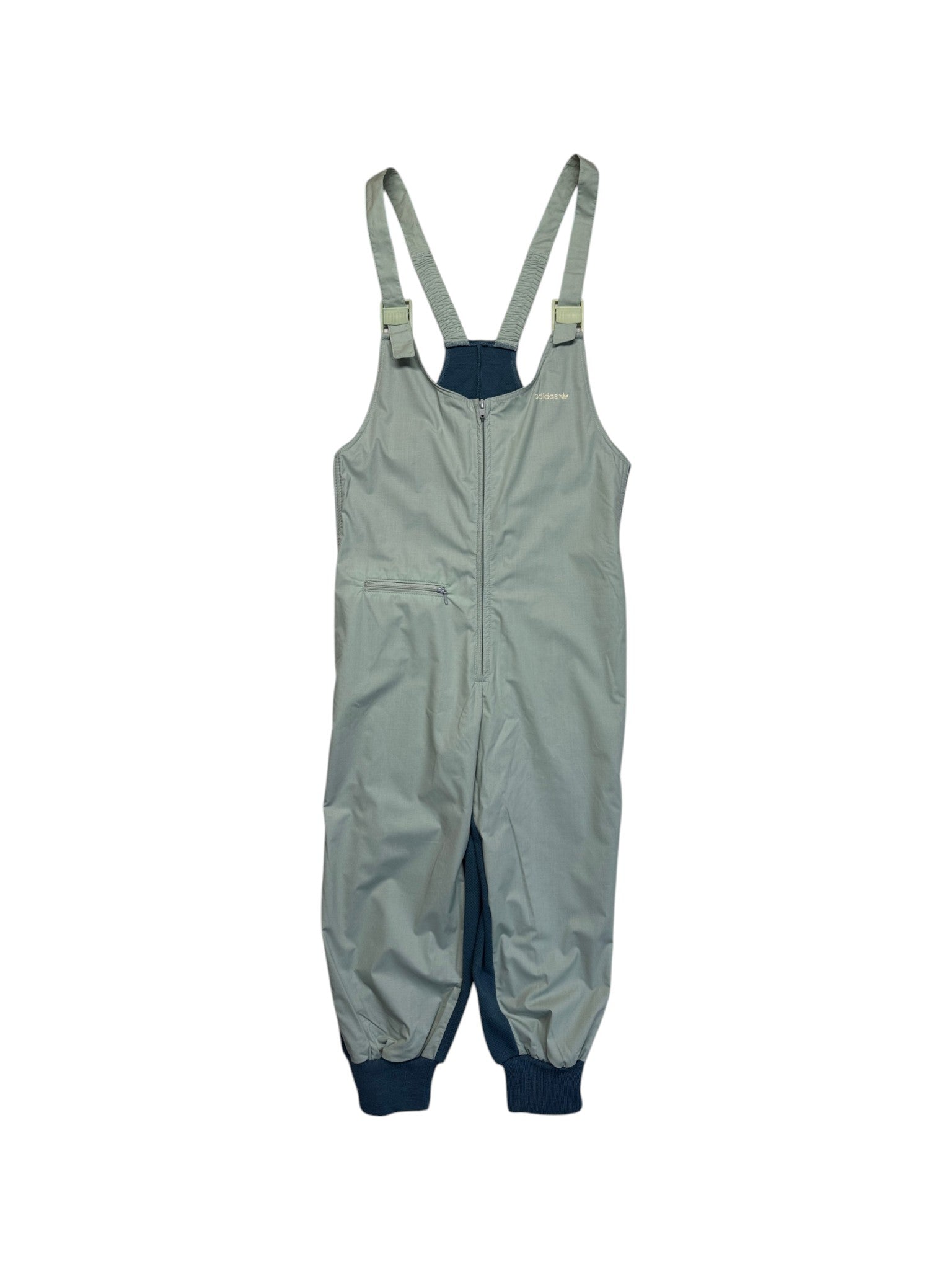 80s Adidas Damen Skianzug Deadstock Made In West Germany Petrol Mint D40 M