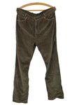 Levis True Vintage Cordhose Grün XL-XXL