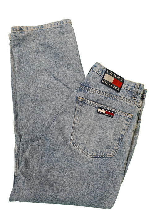 Vintage Tommy Hilfiger Jeans Hellblau S-M