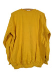 Vintage Sweater French Line University Gelb Bestickt S