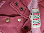 Vintage Sweater mit Polokragen Smart Sportswear Rot XL