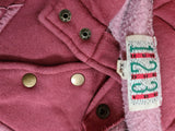 Vintage Sweater mit Polokragen Smart Sportswear Rot XL