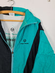 Sergio Tacchini Wasserdicht Sportjacke Teal S