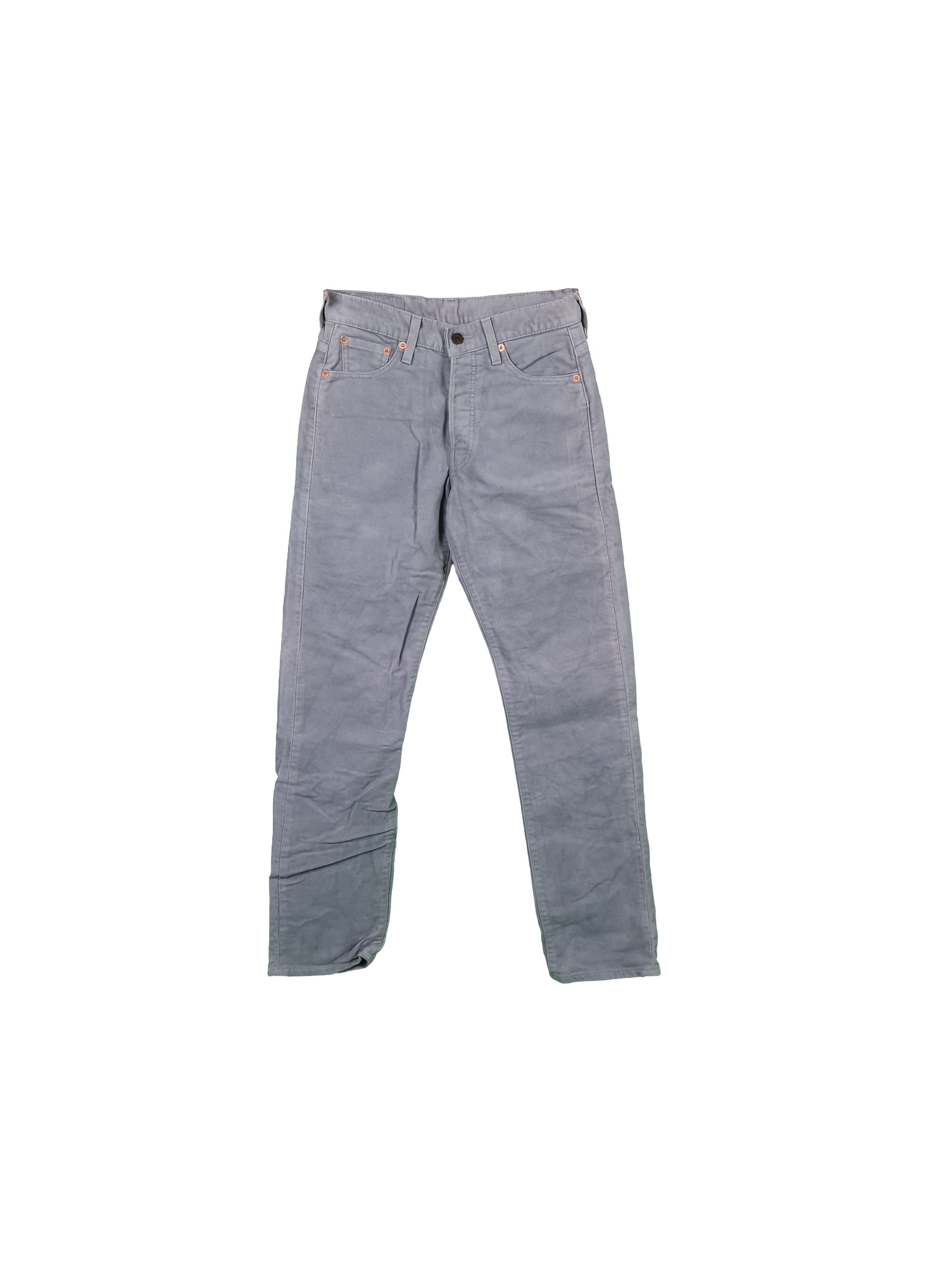 Vintage Levis Hose 535 Grau W28 L32 - RareRags