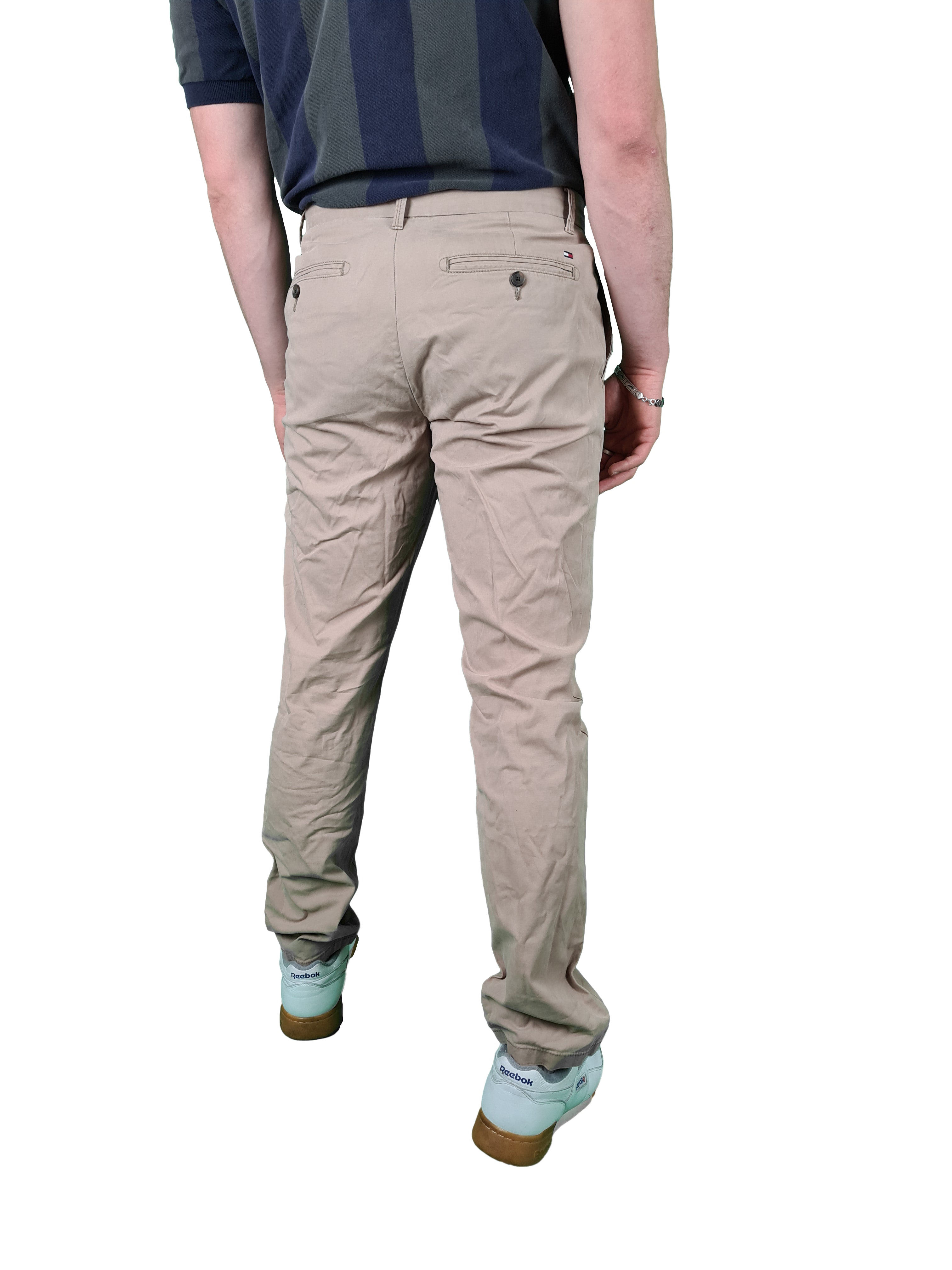 Moderne Tommy Hilfiger Mercer Chino Regular Fit Hellbraun 32/32 - RareRags