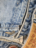 Vintage Paris Blues Originales Jeans Hellblau