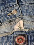 Vintage Paris Blues Originales Jeans Hellblau
