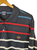 Vintage Paul Shark Sweater mit Polokragen Bunt M