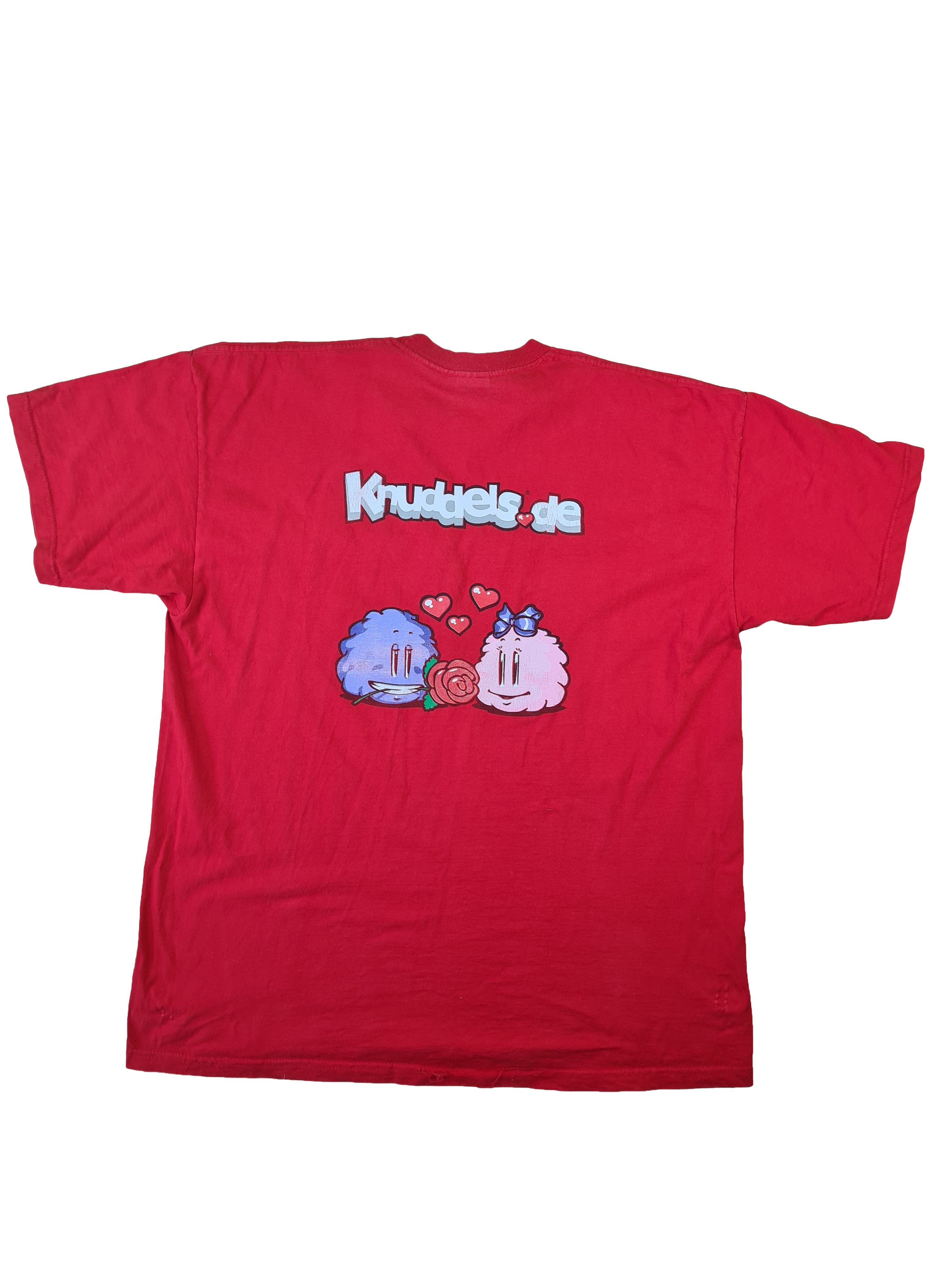 Fruit of the Loom Knuddels.de Tee Rosa XL - RareRags