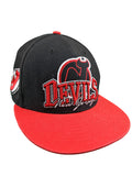 Devils New Jersey Cap Schwarz-Rot Unisize