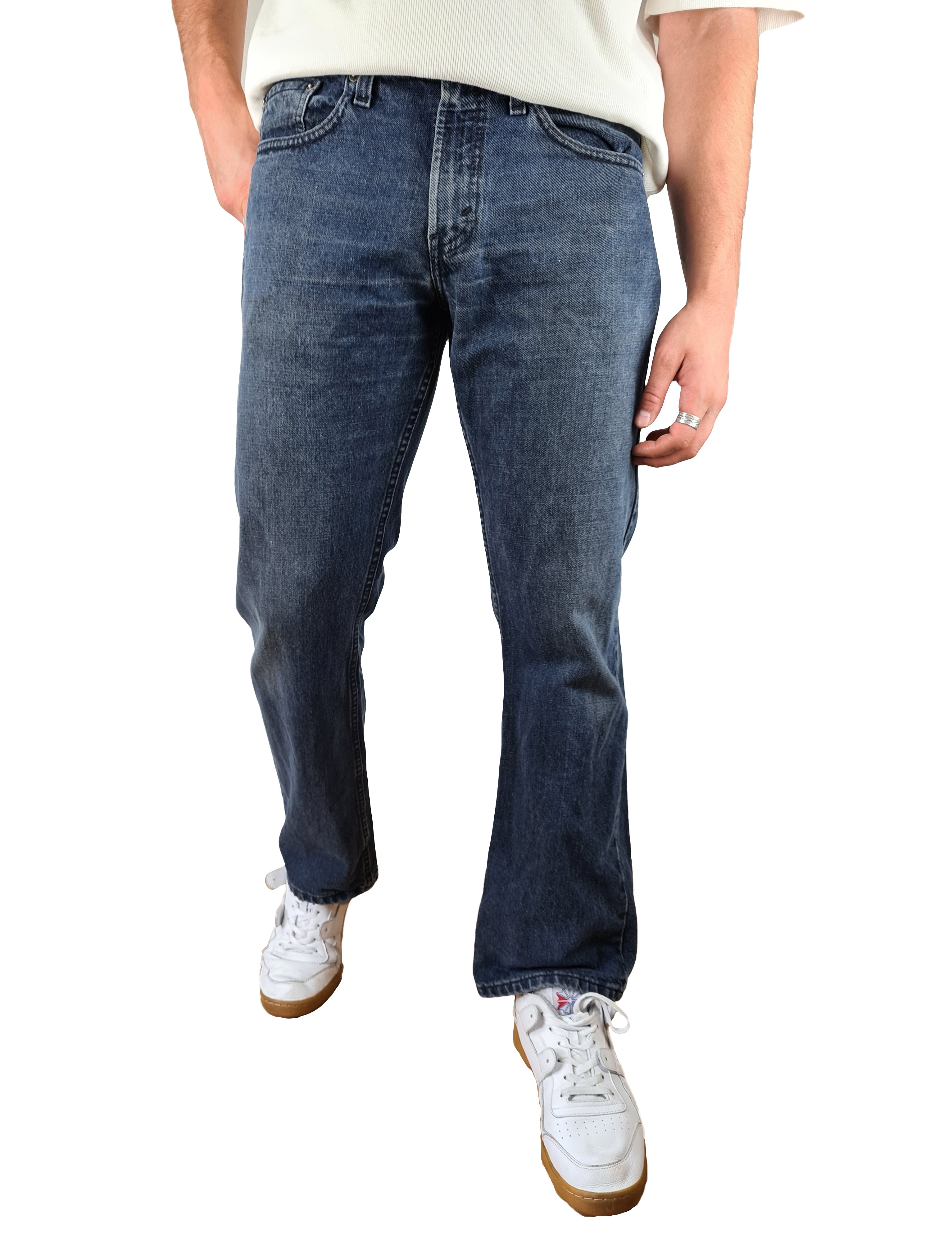 Levis Low Rise Boot Fit 527 Jeans dunkelblau W31 L30 - RareRags