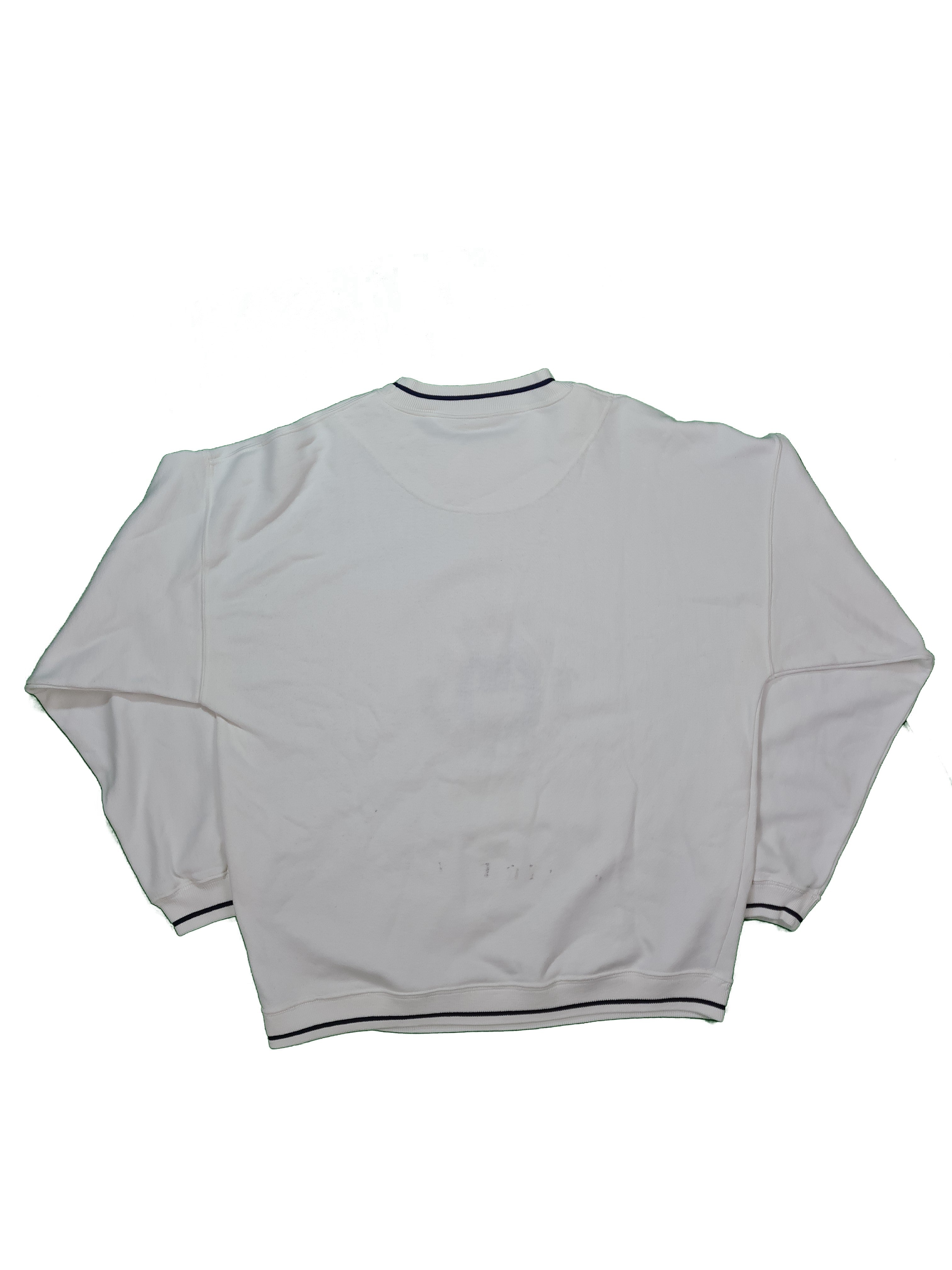 Vintage Champione Sweater Challange Bestickt Weiß XL - RareRags