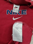 Vintage Nike Sweater Back-Swoosh Bestickt Rot M