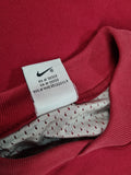 Vintage Nike Sweater Back-Swoosh Bestickt Rot M