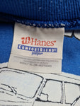 Rare! Vintage Hanes Sweater Ifa-mobile DDR Bedruckt Blau XL