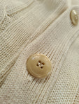 Rare! Vintage Iceberg Strickpulli Marine Mouse Bestickt Beige M-XL