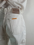 Rare! Jeans Edwin Hose Made in Japan Newton Slim Weiß W33 L32