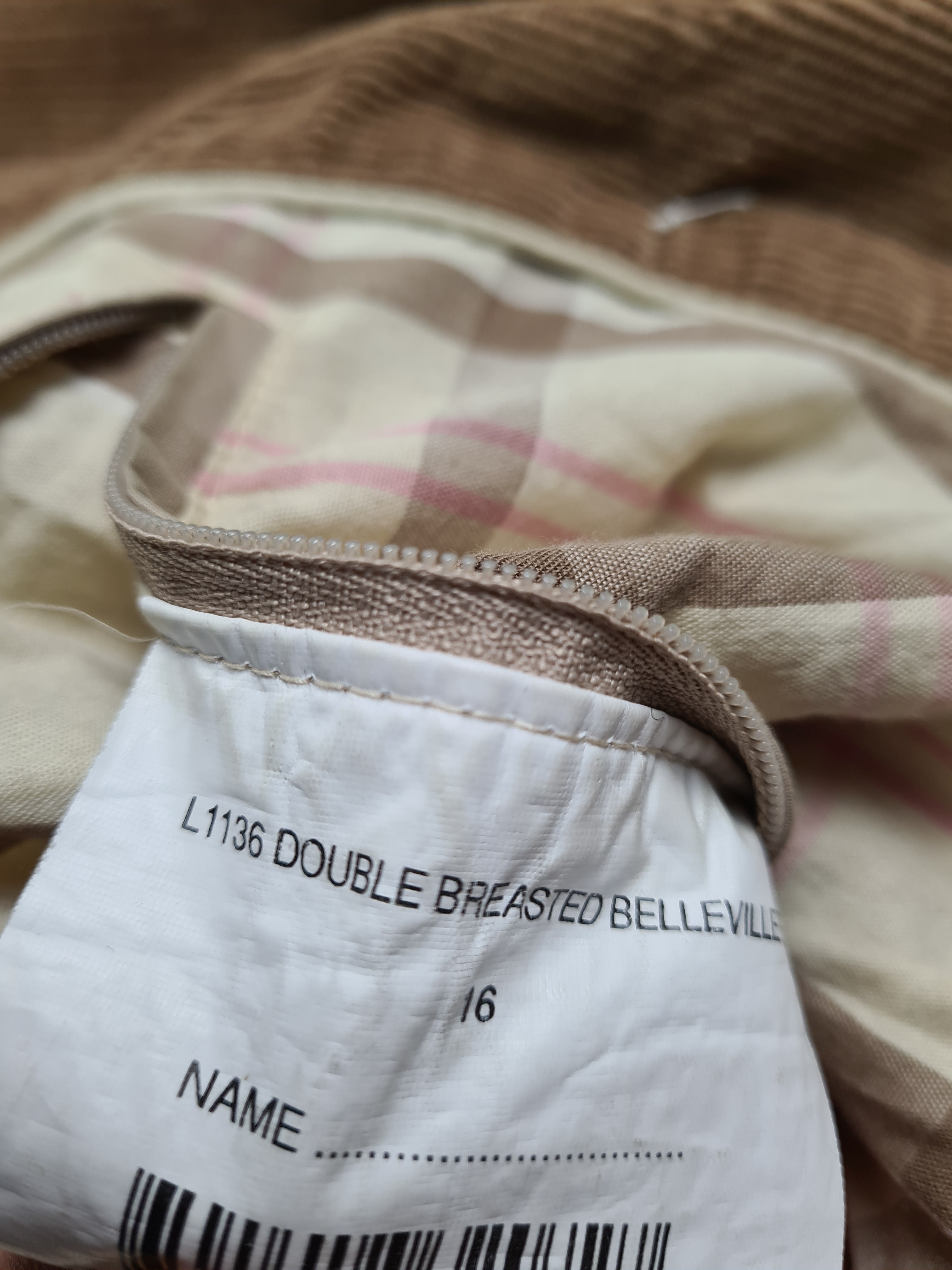 Basic Barbour Outdoor Damenjacke Waterproof And Breathable Hellbraun M-L - RareRags