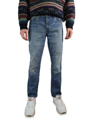 Moderne Levis Jeans 414 Relaxed Straight Hellblau W30 L32 - RareRags
