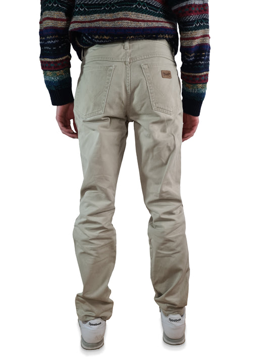 Moderne Wrangler Hose Texas Beige 31-34