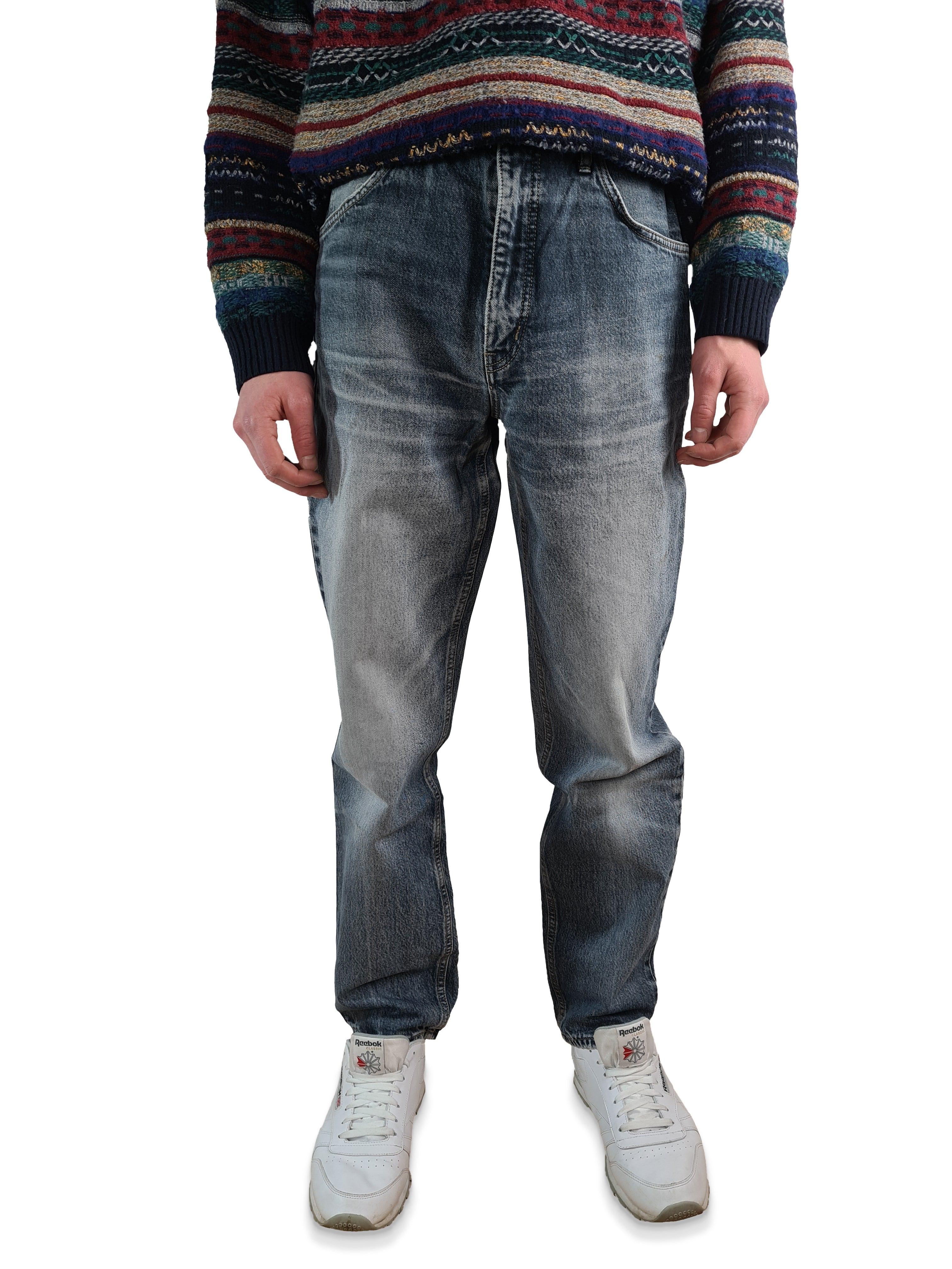 Rare! Vintage Jeans Edwin Hose Newton Slim Grau Schwarz W33 L32 - RareRags