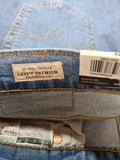 Moderne Levis Jeans lot 512 Destroyed Neu mit Etikett Hellblau W32 L34