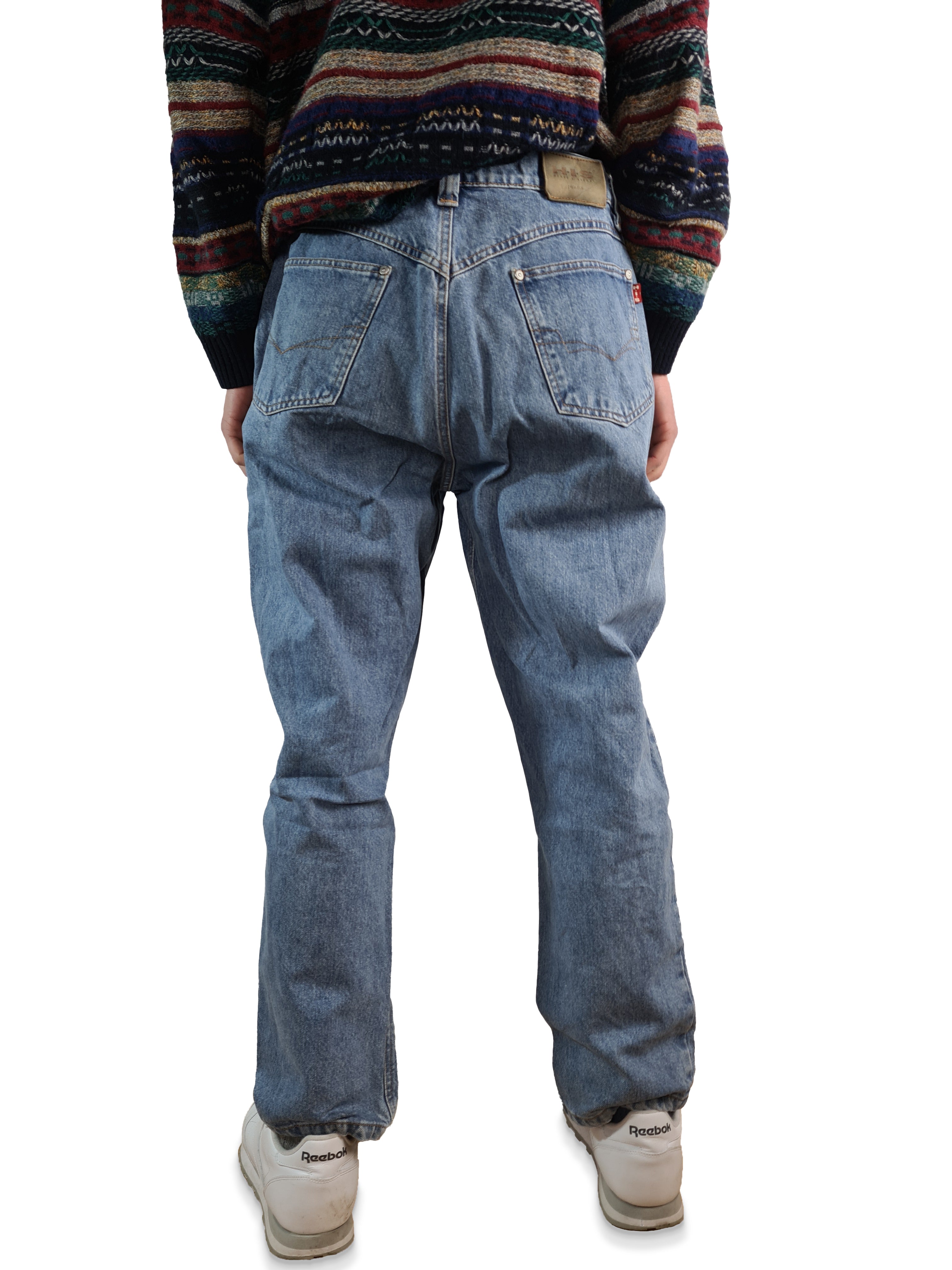 Vintage HIS Jeans Basic Hellblau L-XL - RareRags