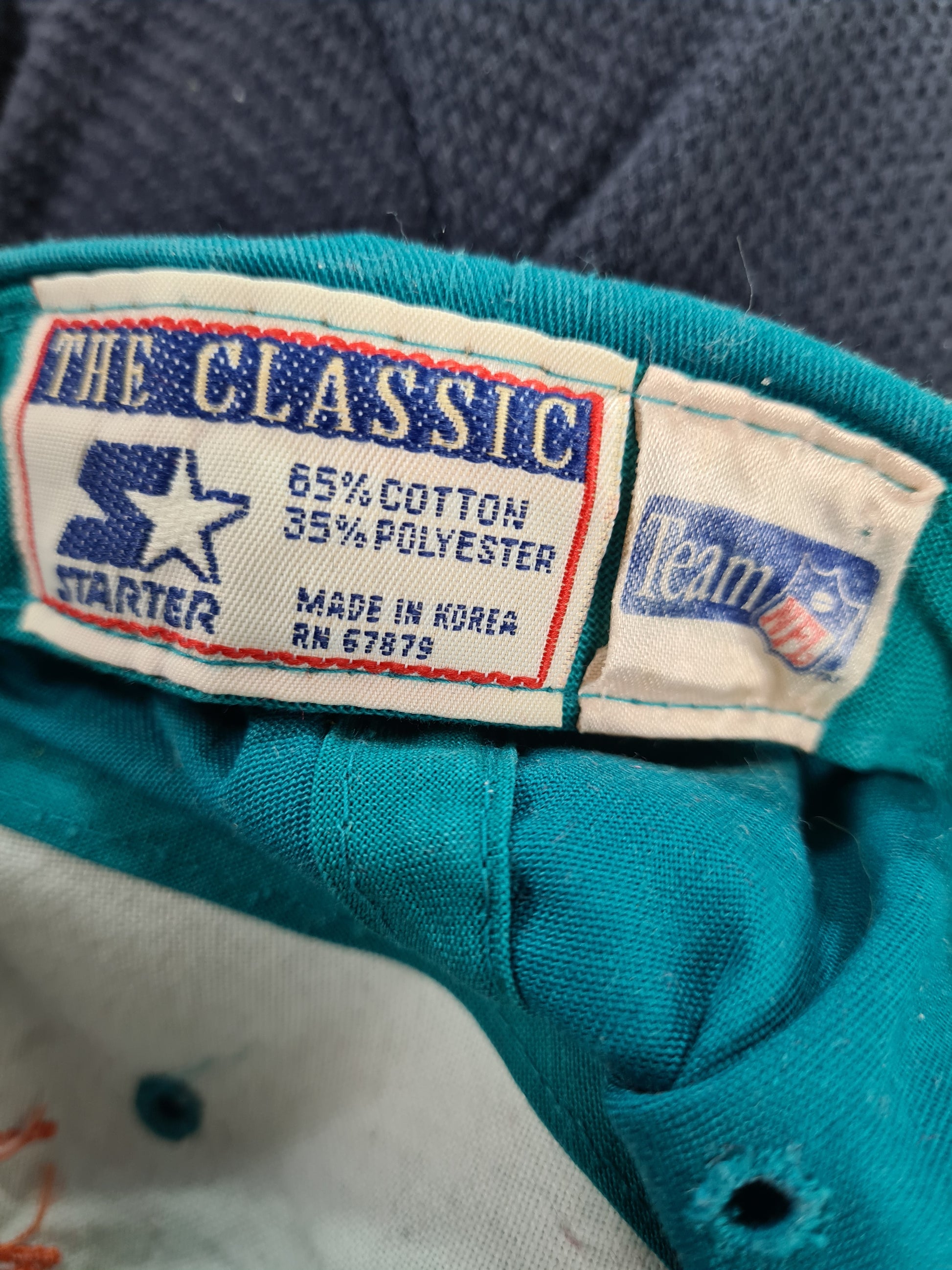 Vintage Starter Cap Dolphins The Classic Türkis - RareRags