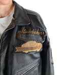 Vintage Super Bowl Lederjacke Indianapolis Rollfast XL-XXL