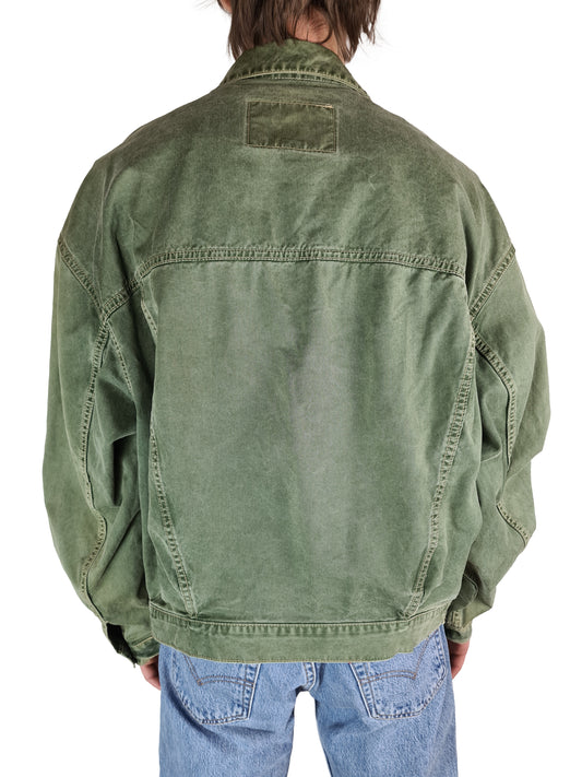 Vintage Diesel Übergangsjacke Made in Italy Grün XXL