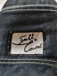 Y2K Full Count Jeansjacke Sportswear Dunkel L