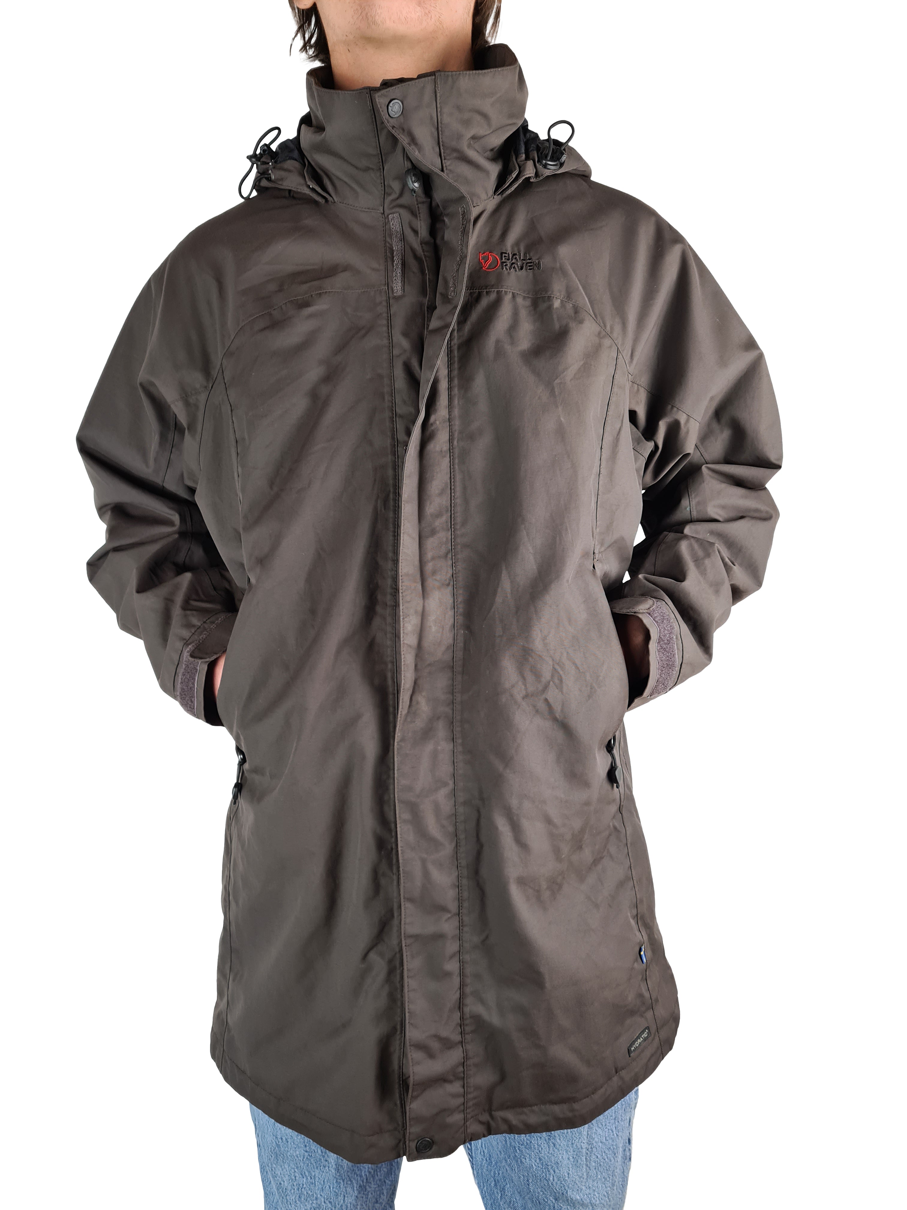 Moderne Fjällräven Outdoorjacke Tilda Jacket Braun L - RareRags