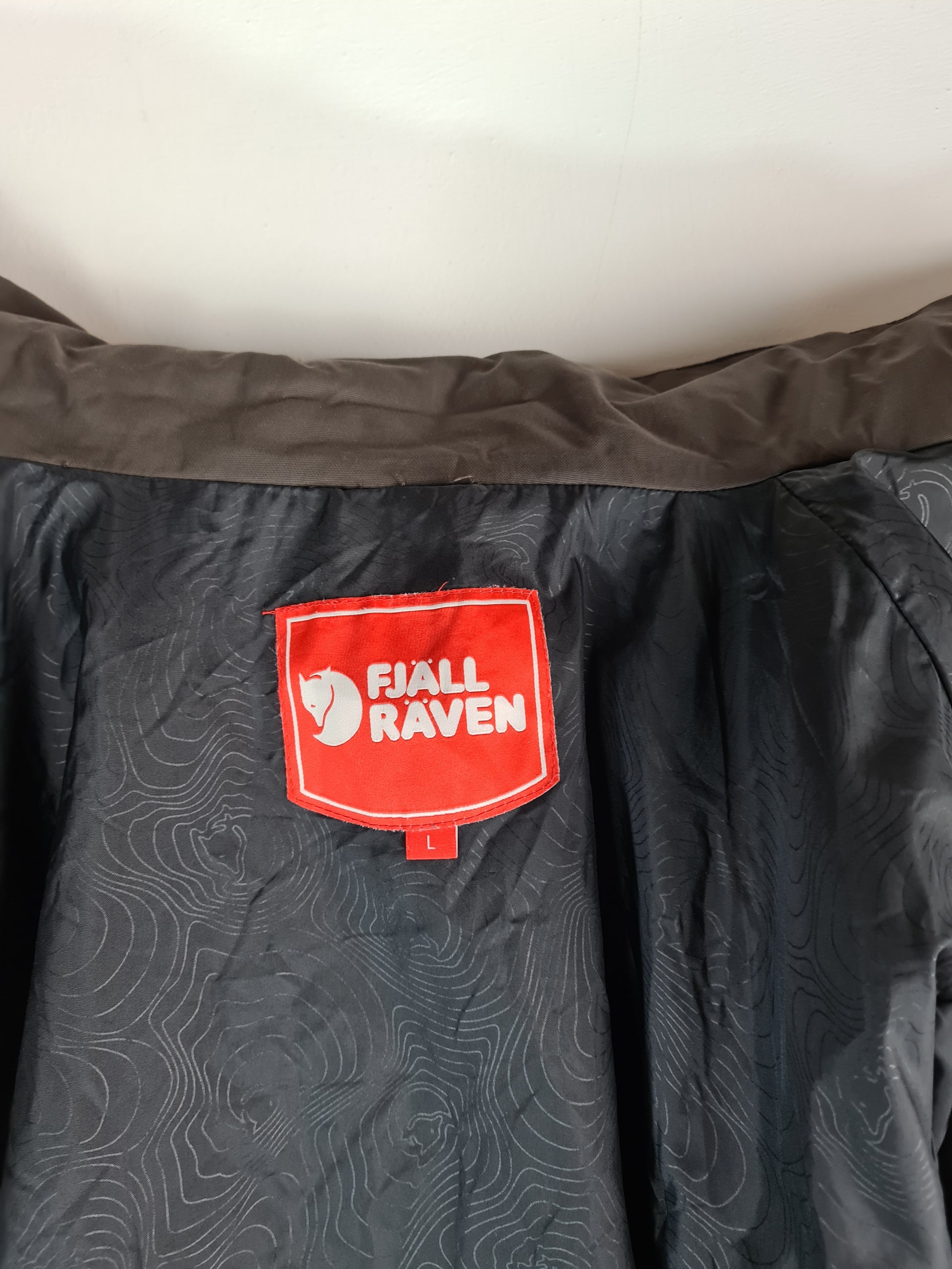 Moderne Fjällräven Outdoorjacke Tilda Jacket Braun L - RareRags