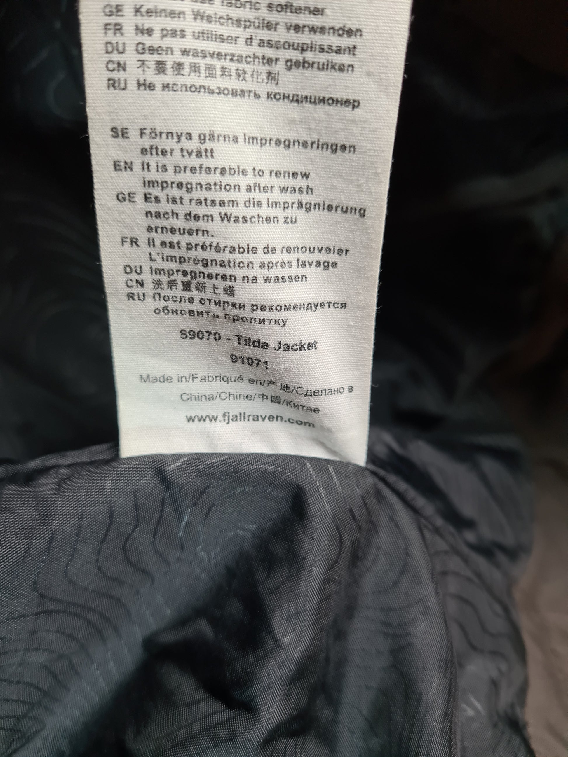 Moderne Fjällräven Outdoorjacke Tilda Jacket Braun L - RareRags