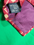 Vintage Ermenegildo Zegna Krawatte Square Rot