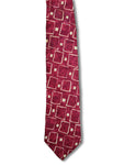 Vintage Ermenegildo Zegna Krawatte Square Rot