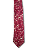 Vintage Ermenegildo Zegna Krawatte Square Rot