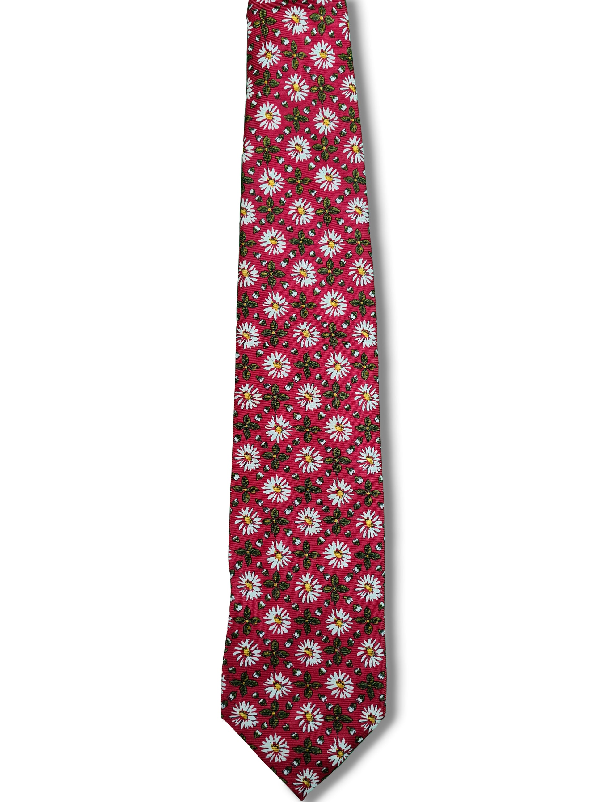 Vintage Yves Saint Laurent Krawatte Gänseblümchen - RareRags