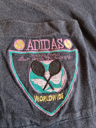 Vintage Adidas Poloshirt Tennis Championship M-L