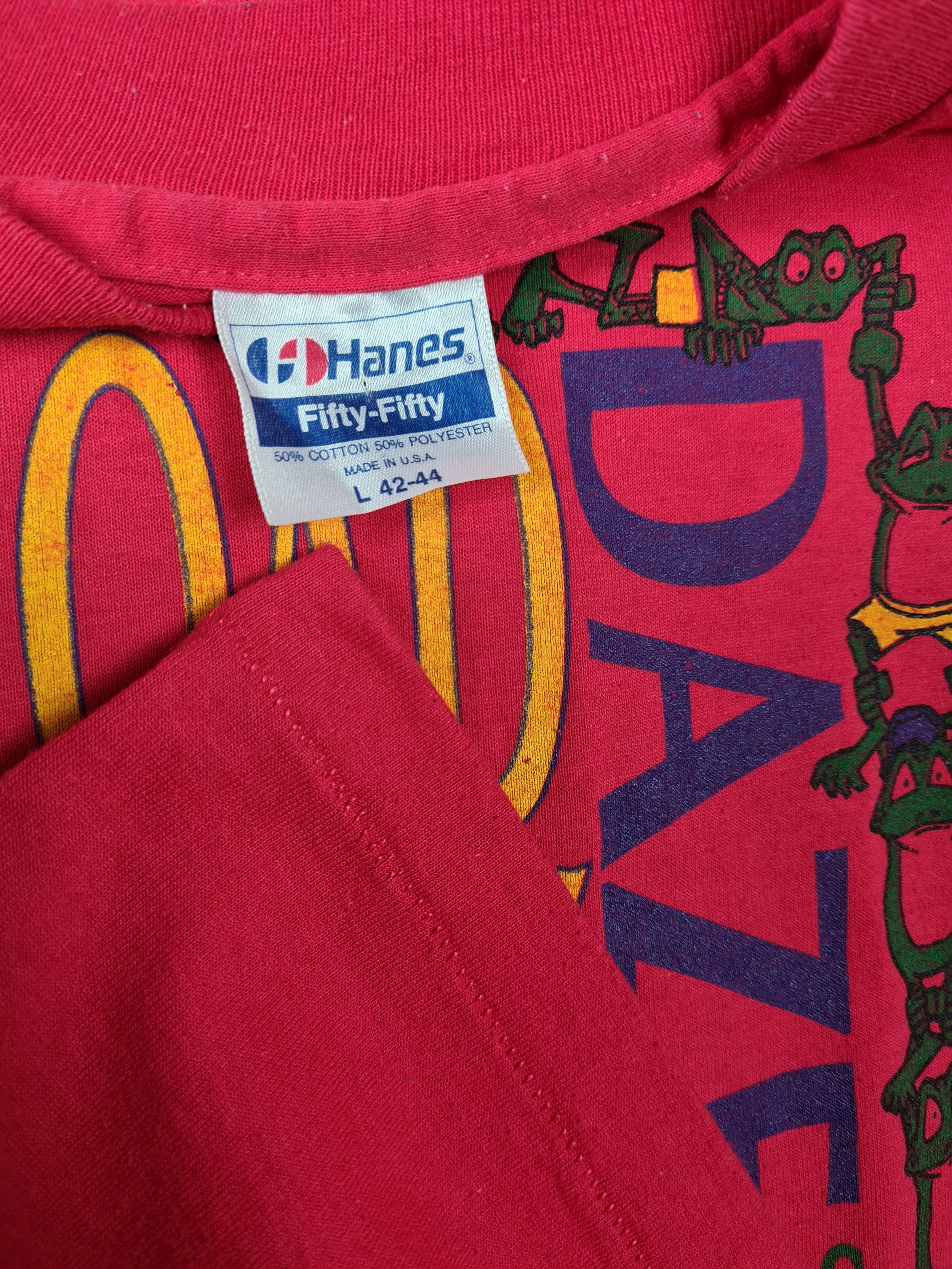 Vintage Hanes Shirt Toad Suck Daze 1992 Made in USA L - RareRags