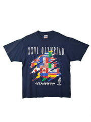 Vintage Champion x Hanes Shirt Champknit Atlanta Olympiade 1996 L - RareRags