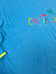 Vintage St. Jacks Shirt Costa Rica Single Stitched Bestickt Blau L