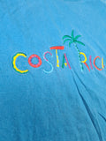 Vintage St. Jacks Shirt Costa Rica Single Stitched Bestickt Blau L