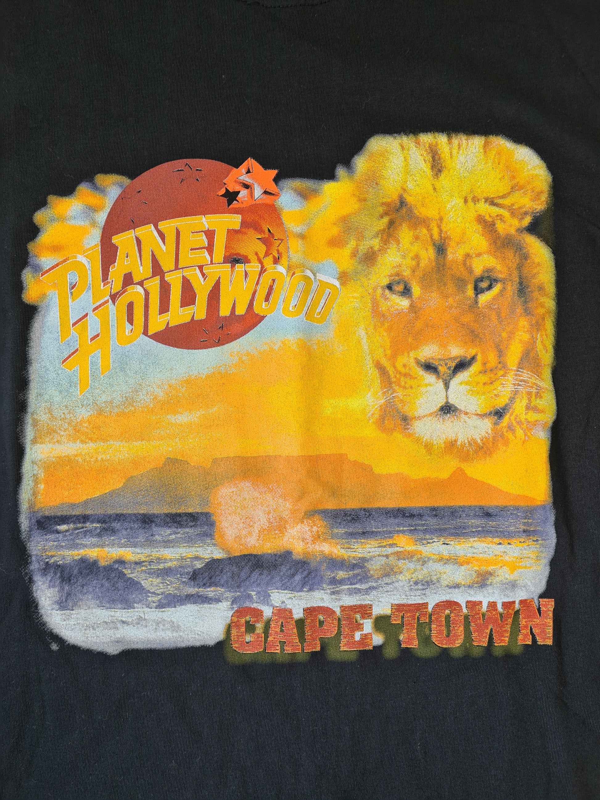 Vintage Planet Hollywood Shirt Cape Town 1991 L - RareRags
